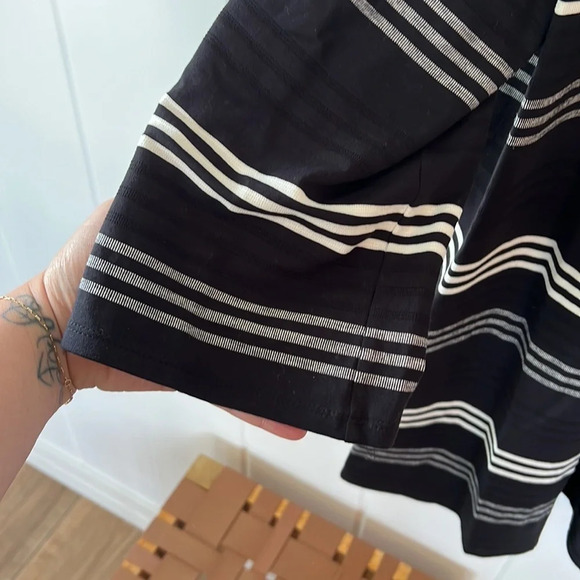 J Jill - xl, black/white stripe jacket - Picture 4 of 8